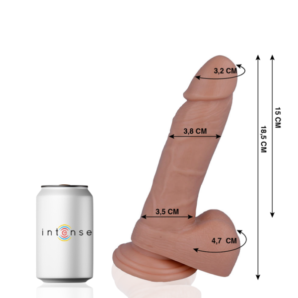 DILDO REALÍSTICO INTENSE #14 | 18.5 CM / 3.8 CM