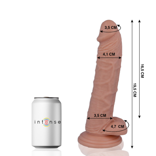 DILDO REALÍSTICO INTENSE #15 | 19.5 CM / 4.1 CM