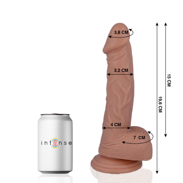 DILDO REALÍSTICO INTENSE #16 | 19.6 CM / 3.2 CM