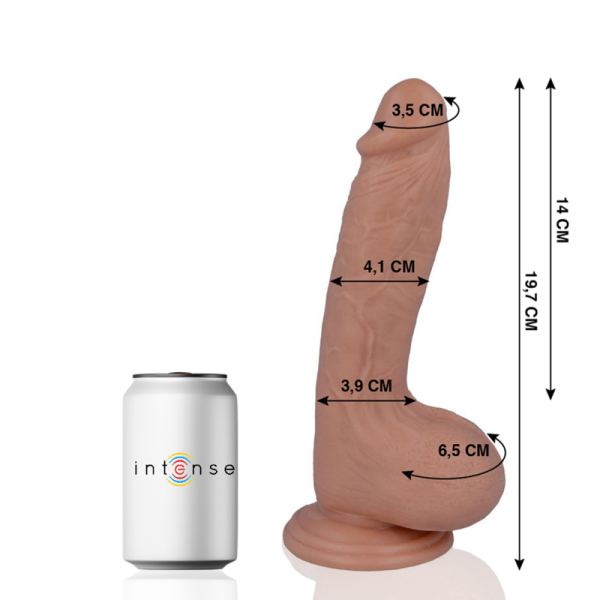 DILDO REALÍSTICO INTENSE #17 | 19.7 CM / 4.1 CM