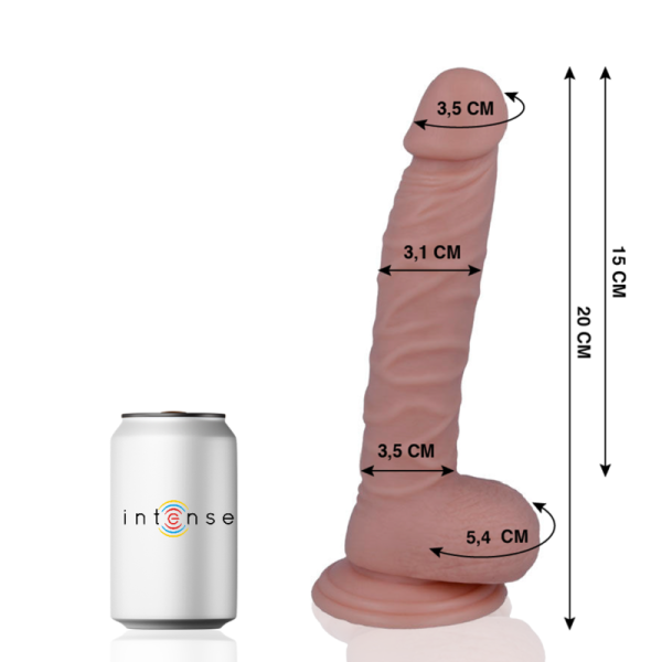 DILDO REALÍSTICO INTENSE #19 | 20 CM / 3.1 CM