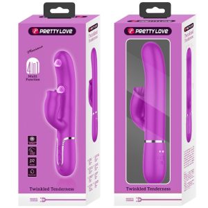 VIBRADOR RABBIT COM LICKING PRETTY LOVE (FÚCSIA) - Image 4
