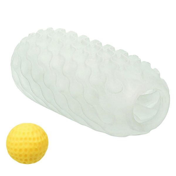 MASTURBADOR MASCULINO SQUISHY BALL (AMARELO)