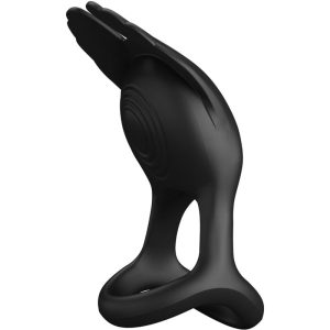 ANEL PARA O PÉNIS SILAS COM 7 VIBRAÇÕES (PRETO) - Image 2
