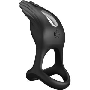 ANEL PARA O PÉNIS SILAS COM 7 VIBRAÇÕES (PRETO) - Image 3