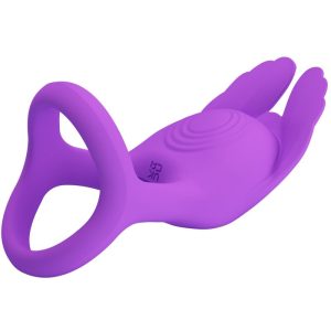 ANEL PARA O PÉNIS SILAS COM 7 VIBRAÇÕES (LILÁS) - Image 3
