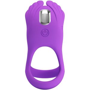 ANEL PARA O PÉNIS SILAS COM 7 VIBRAÇÕES (LILÁS) - Image 4