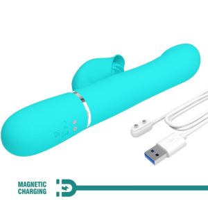 VIBRADOR RABBIT PERLAS BURST CLIMAX (AQUA) - Image 9