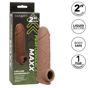 MANGA EXTENSORA PARA O PÉNIS MAXX (PELE ESCURA) | 12.75 CM - Image 2