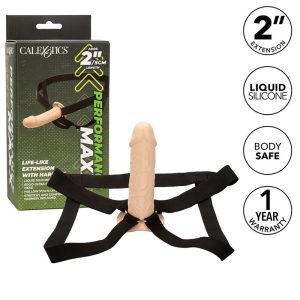 STRAP-ON COM DILDO OCO MAXX (PELE CLARA) | 12.75 CM - Image 2