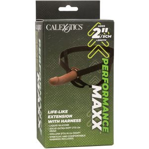 STRAP-ON COM DILDO OCO MAXX (PELE ESCURA) | 12.75 CM - Image 16