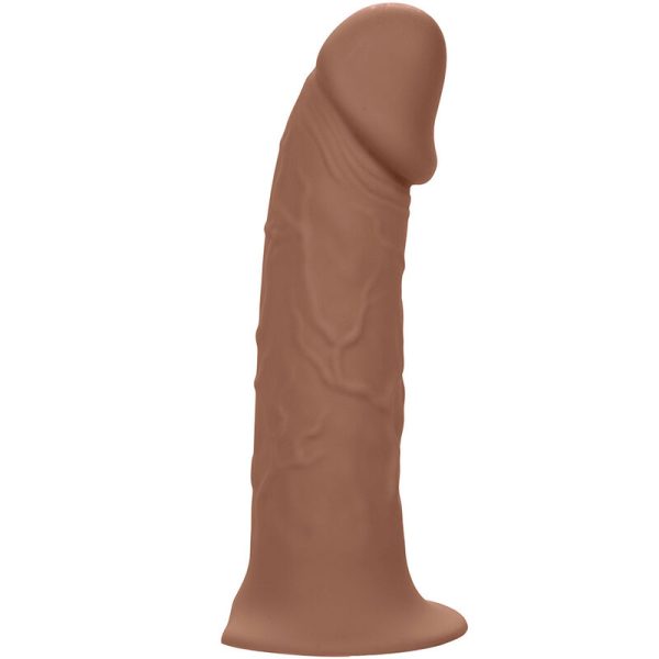 STRAP-ON COM DILDO OCO MAXX (PELE ESCURA) | 12.75 CM