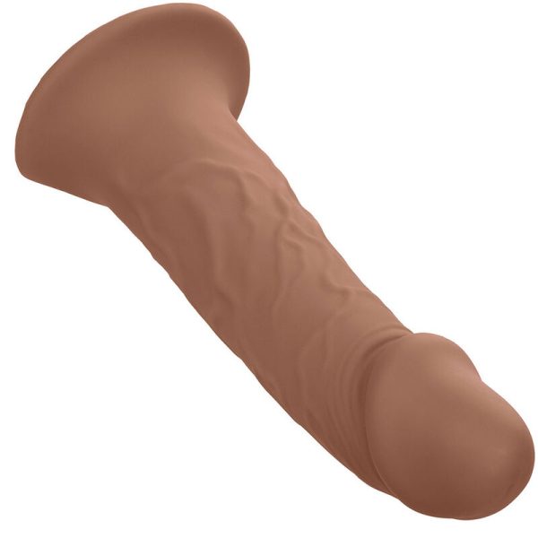 STRAP-ON COM DILDO OCO MAXX (PELE ESCURA) | 12.75 CM