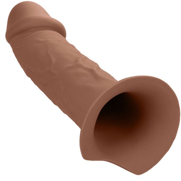 STRAP-ON COM DILDO OCO MAXX (PELE ESCURA) | 12.75 CM