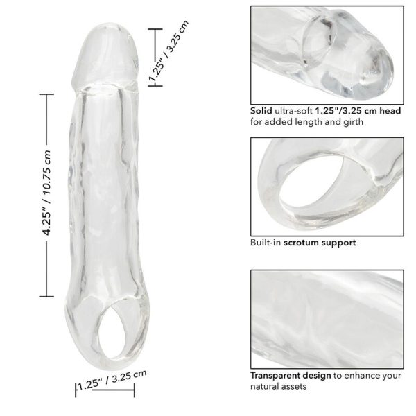 MANGA EXTENSORA PARA O PÉNIS MAXX (TRANSPARENTE) | 10.75 CM