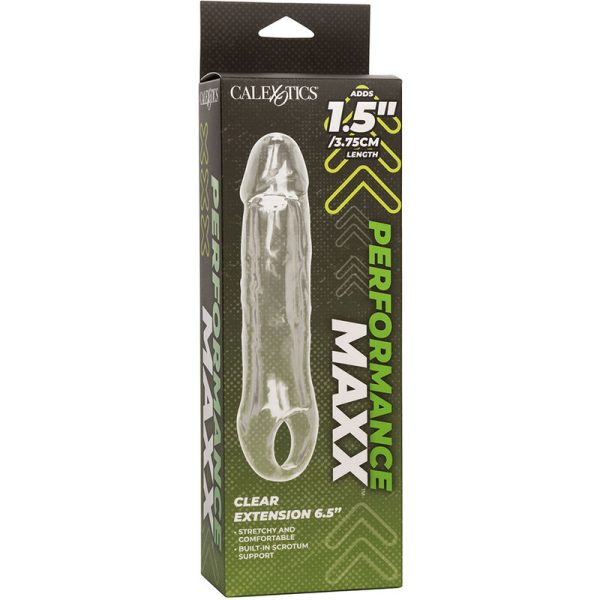 MANGA EXTENSORA PARA O PÉNIS MAXX (TRANSPARENTE) | 12 CM