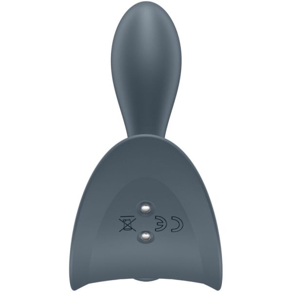PLUG ANAL VIBRATÓRIO SATISFYER ABSOLUTE BEGINNERS 2 (PRETO)