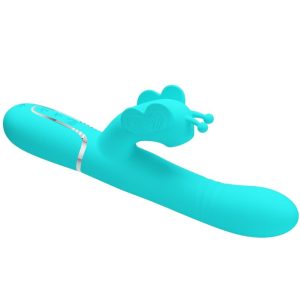 VIBRADOR RABBIT MULTIFUNÇÃO MARIPOSA (AQUA) - Image 5