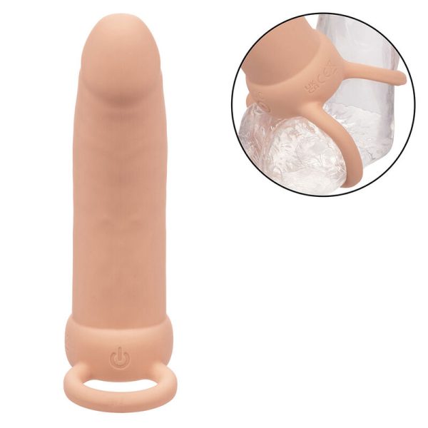 VIBRADOR PARA PENETRAÇÃO DUPLA MAXX (PELE CLARA)