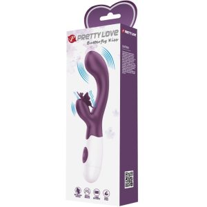 VIBRADOR RABBIT PONTO G BUTTERFLY KISS (ROXO) - Image 6