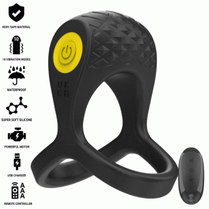 ANEL PARA O PÉNIS ALEX (10 MODOS VIBRAÇÃO)