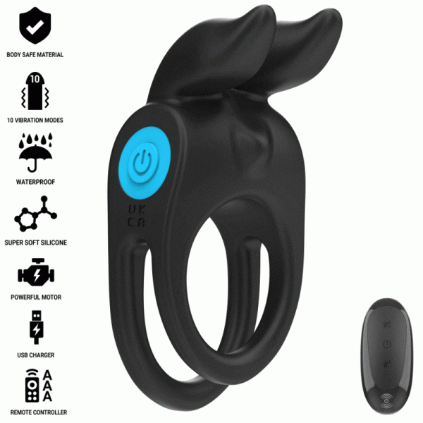 ANEL PARA O PÉNIS SAM (10 MODOS VIBRAÇÃO)