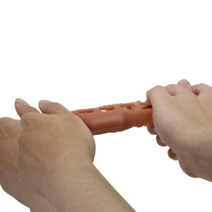 MANGA PARA O PÉNIS COM VIBRAÇÃO PRESTON | 18 CM - Image 4