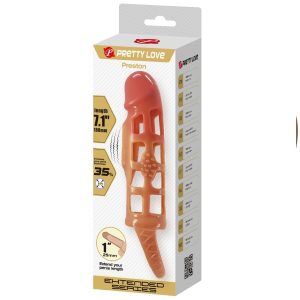 MANGA PARA O PÉNIS COM VIBRAÇÃO PRESTON | 18 CM - Image 9