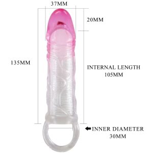 MANGA EXTENSORA PARA O PÉNIS ODES | 2 CM - Image 6