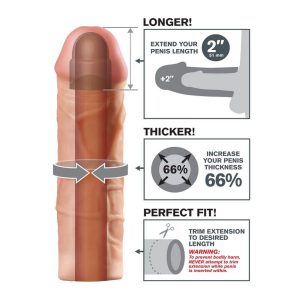 FANTASY X- TENSIONS - MEGA 2 EXTENSIÓN FLESH PARA EL PENE 7 FANTASY X- TENSIONS - MEGA 2 EXTENSIÓN FLESH PARA EL PENE - Image 3