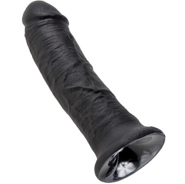 DILDO REALÍSTICO KING COCK #8 (PRETO) | 20.3 CM