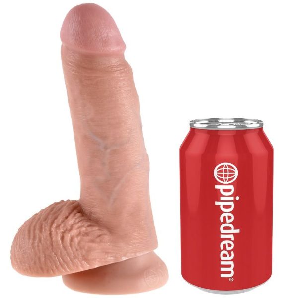 DILDO REALÍSTICO KING COCK #7 | 17.8 CM