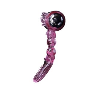 BAILE - ANILLO SILICONA 10 RITMOS LENGUA CON VIBRACIÓN ROSA - Image 7