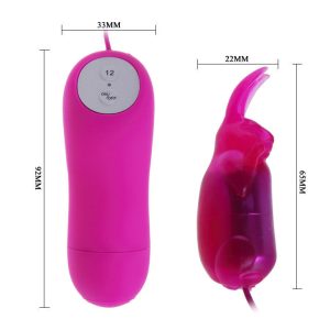 BAILE - CUTE SECRET CONEJITO VIBRADOR 12 VELOCIDADES - Image 5