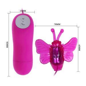BAILE - CUTE SECRET MARIPOSA ESTIMULADORA VIBRADOR 12V - Image 5