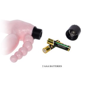 BAILE - ARNÉS SIN CUERDA TPR CON VIBRACIÓN Y ESTIMULACION ANAL 25.4 CM - Image 8