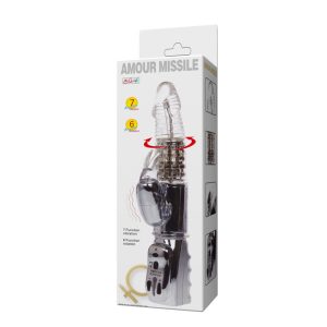 BAILE - AMOUR MISSILE ROTADOR TRANSPARENTE 26.5 CM - Image 8
