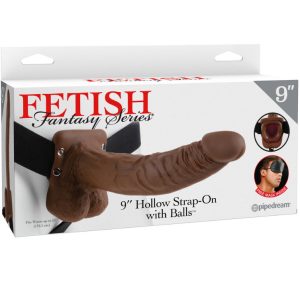 STRAP-ON OCO FETISH FANTASY (PELE ESCURA) | 22.9 CM - Image 2