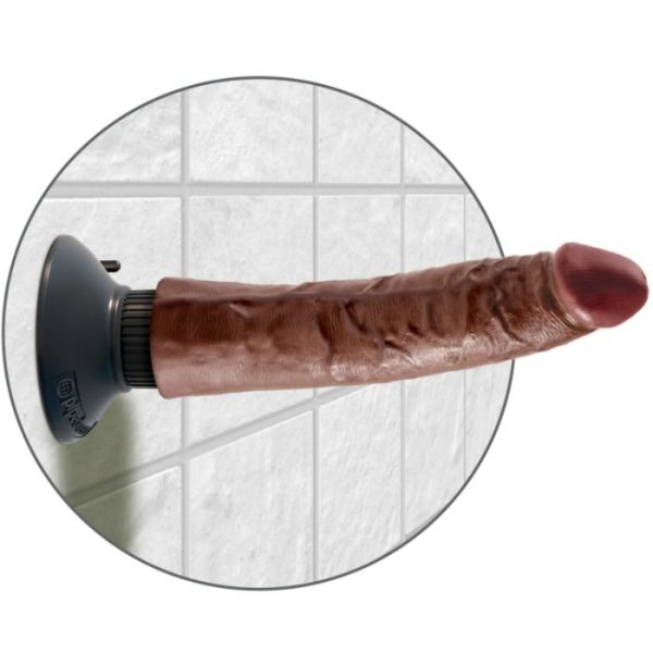 VIBRADOR REALÍSTICO FLEXÍVEL (PELE ESCURA) | 20.32 CM 4 VIBRADOR REALÍSTICO FLEXÍVEL (PELE ESCURA) | 20.32 CM