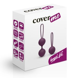 BOLAS KEGEL PARA TREINO PÉLVICO COVERME (LILÁS) - Image 3