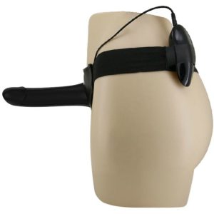 STRAP-ON VIBRATÓRIO COM DILDO OCO | 17.3 CM - Image 2