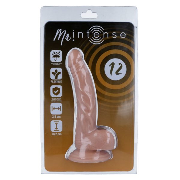 DILDO REALÍSTICO INTENSE #12 | 18.2 CM / 2.5 CM 5 DILDO REALÍSTICO INTENSE #12 | 18.2 CM / 2.5 CM