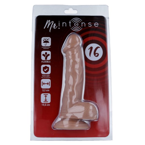 DILDO REALÍSTICO INTENSE #16 | 19.6 CM / 3.2 CM