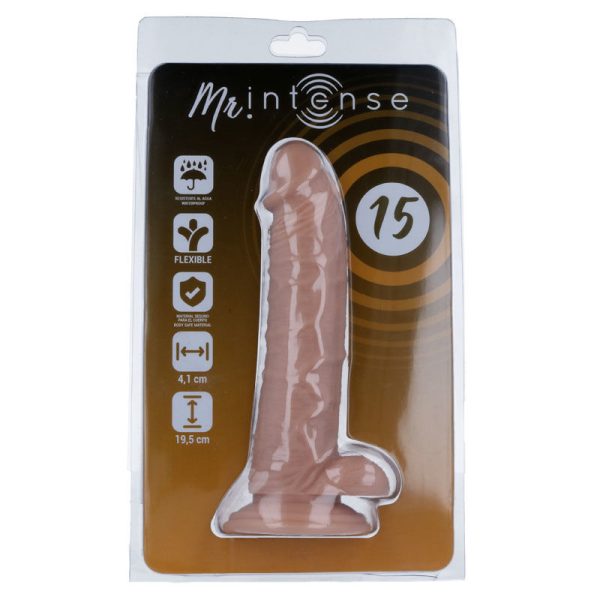 DILDO REALÍSTICO INTENSE #15 | 19.5 CM / 4.1 CM