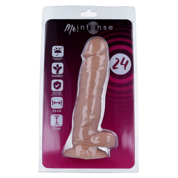 DILDO REALÍSTICO INTENSE #24 | 21 CM / 4.6 CM