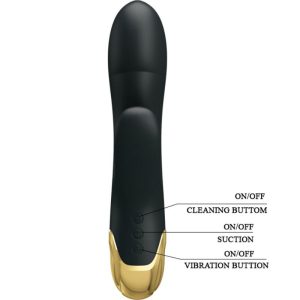 VIBRADOR RABBIT COM SUCÇÃO NAUGHTY - Image 3