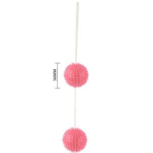 BAILE - A DEEPLY PLEASURE BOLAS TEXTURADAS ROSA 3.6 CM - Image 3