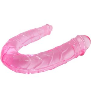BAILE - DOUBLE DONG DILDO DOBLE ROSA - Image 2