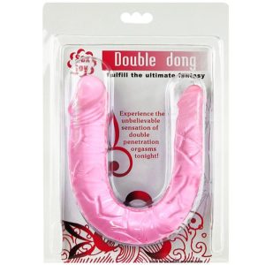 BAILE - DOUBLE DONG DILDO DOBLE ROSA - Image 5