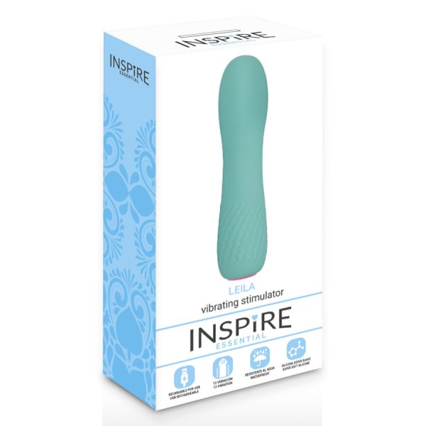 VIBRADOR INSPIRE LEILA (TURQUESA)